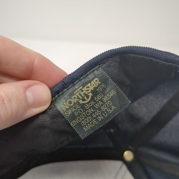 Bike Week Daytona 2005 Snapback Hat Blue One Size Adjustable North Star - Picture 9 of 9